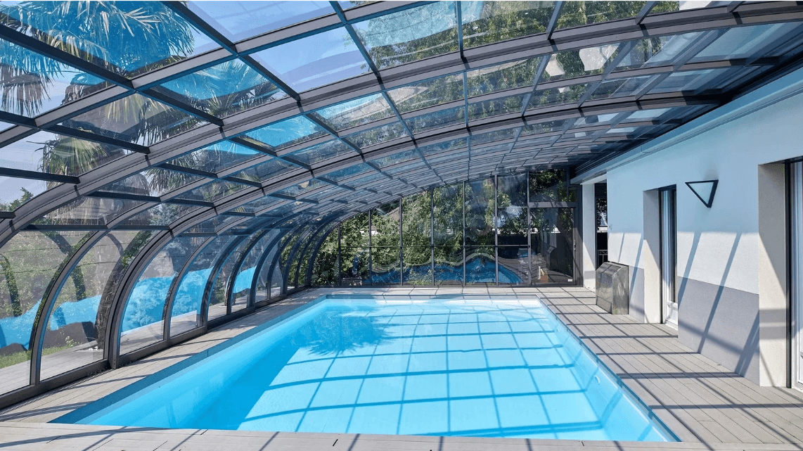 Teleskopik Havuz Kapama