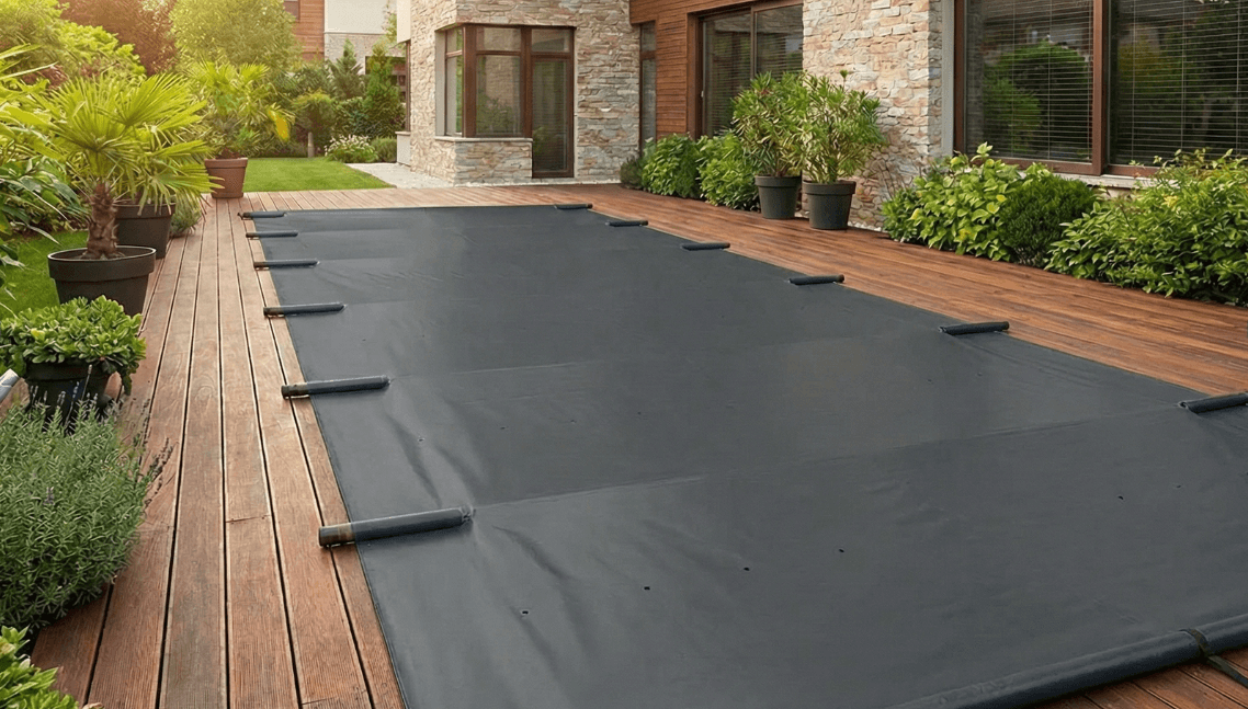 Aluminyum Barlı Havuz Örtüsü