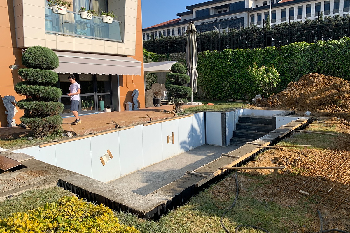 Hazır Kalıp Betonarme Havuzlar